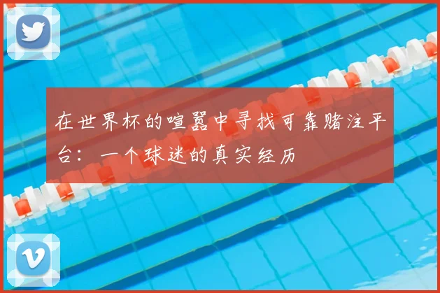 在世界杯的喧嚣中寻找可靠赌注平台：一个球迷的真实经历